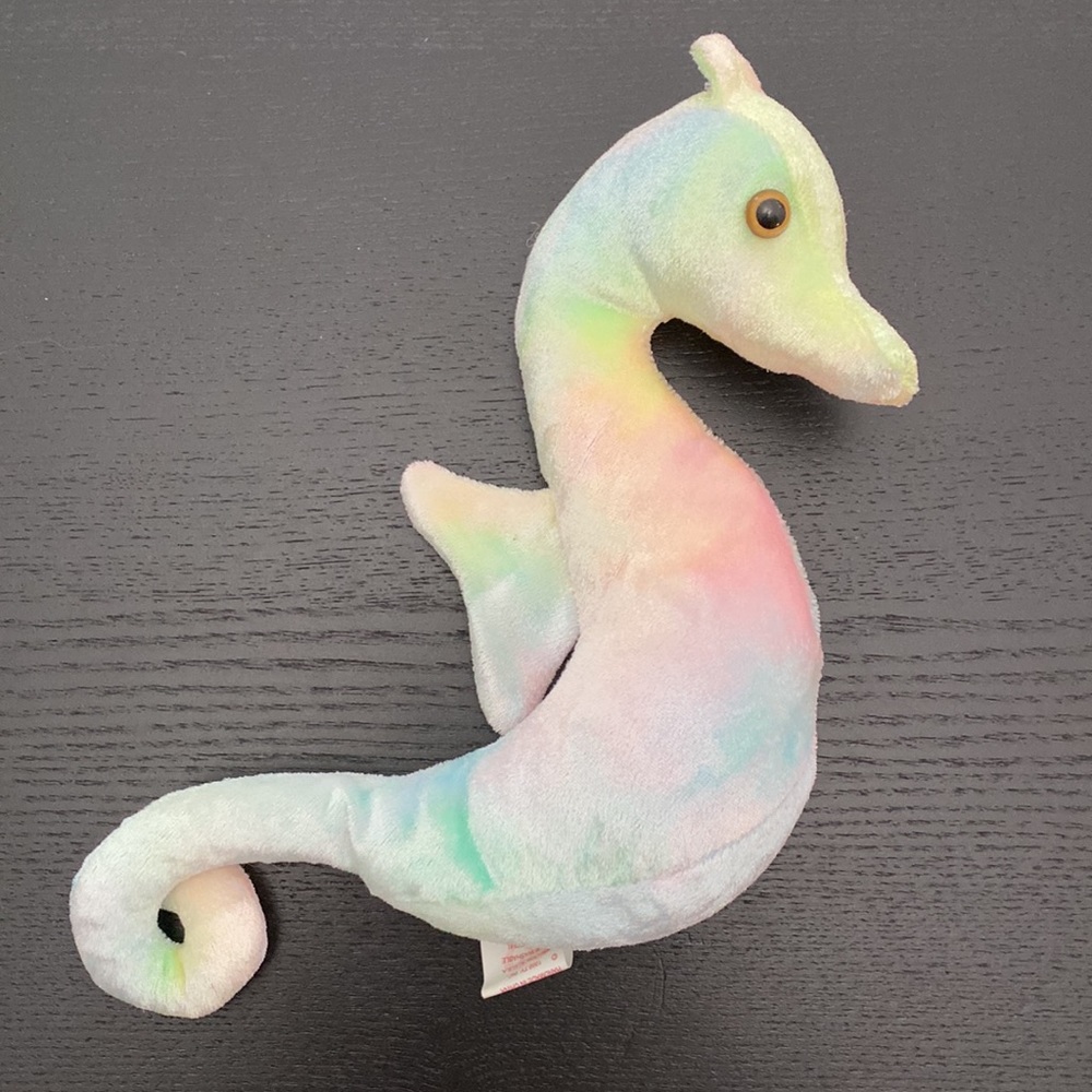 TY Beanie Baby “Neon” the Rainbow Seahorse - 1999 - Picture 3 of 6